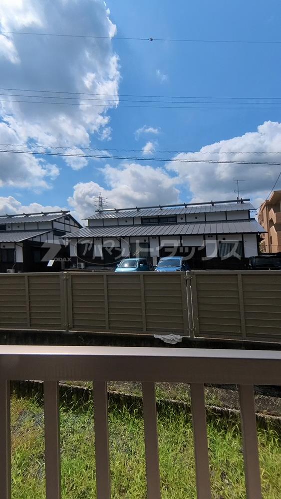 眺望　同じ間取りの同じ階の別のお部屋の写真です