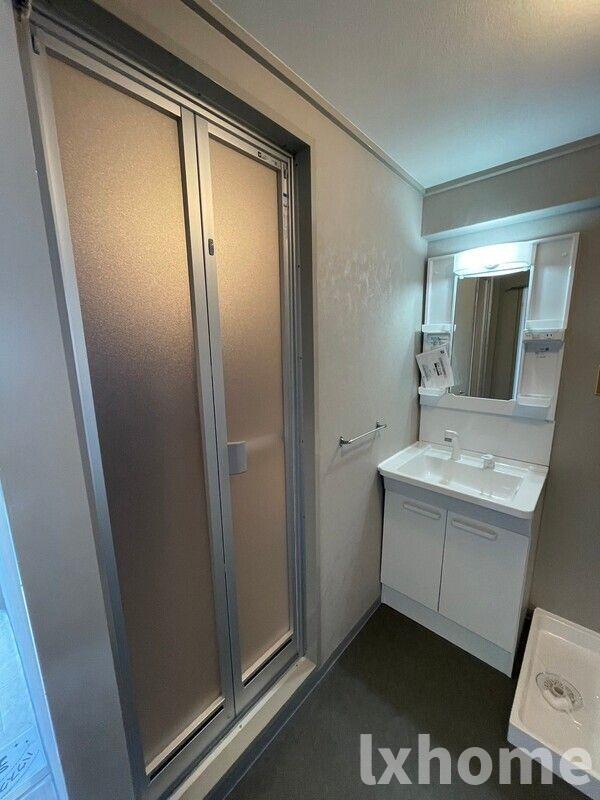 洗面設備　広い洗面スペース