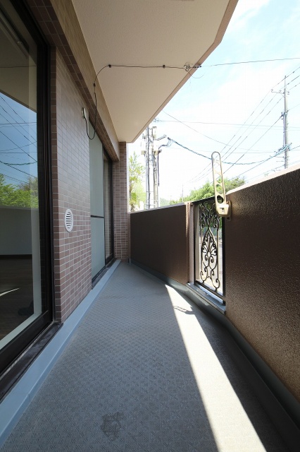 バルコニー　別号室の写真です
