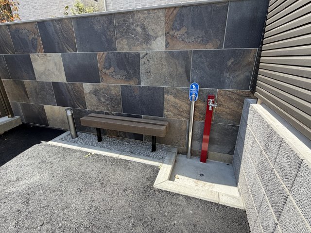 その他共有部分　★ペット専用足洗い場★