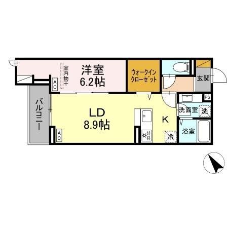 Cradle(クレイドル)の間取り
