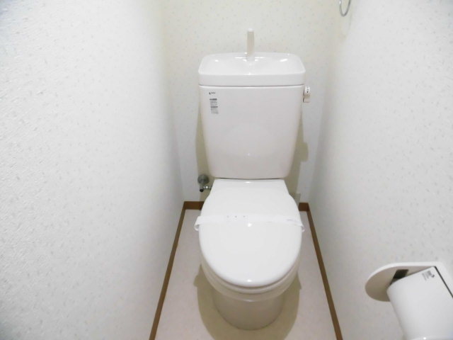 トイレ　奥行きのあるトイレです。