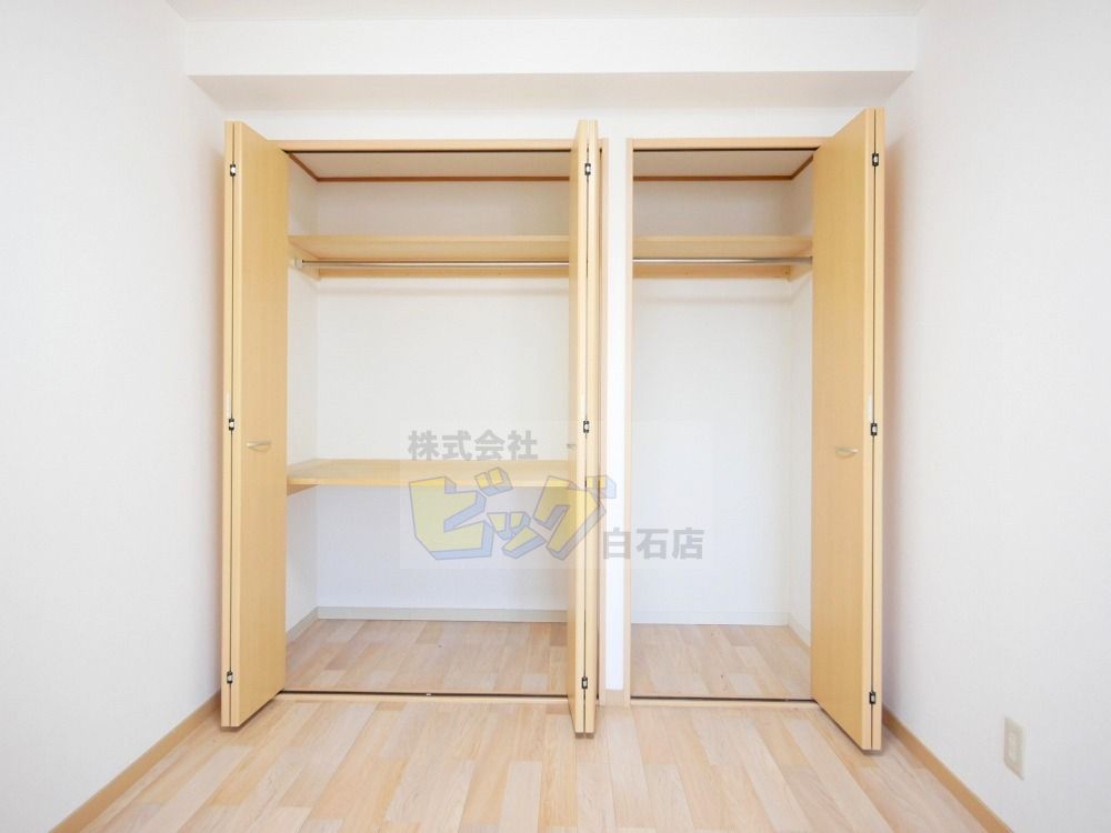 収納　大型のクローゼット完備♪