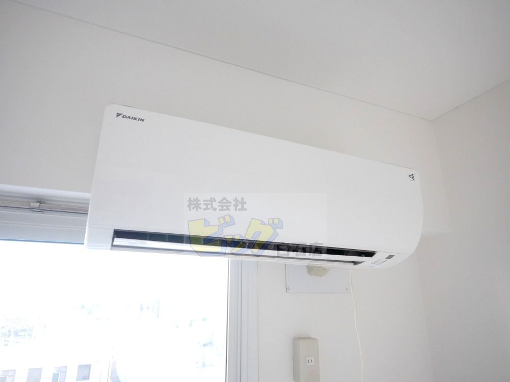 その他設備　エアコン完備で暑い夏も快適です♪