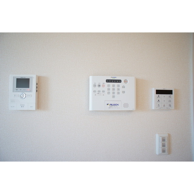 セキュリティ　突然の来客にも安心です