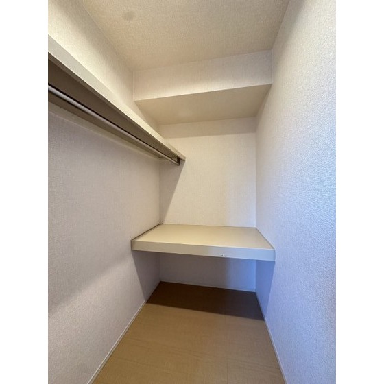 収納　ウォークインクローゼット