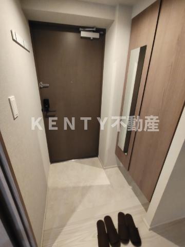 玄関　落ち着いた玄関です