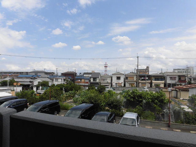 眺望　２階バルコニーからの眺望です。