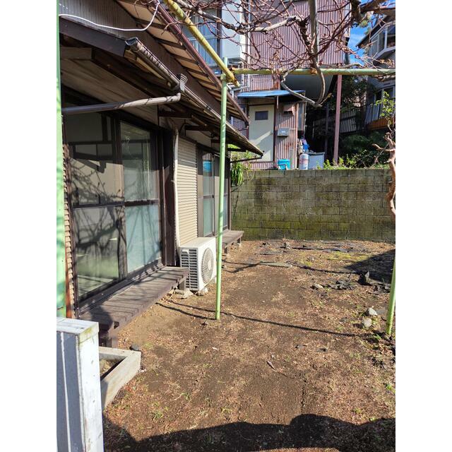 バルコニー　庭