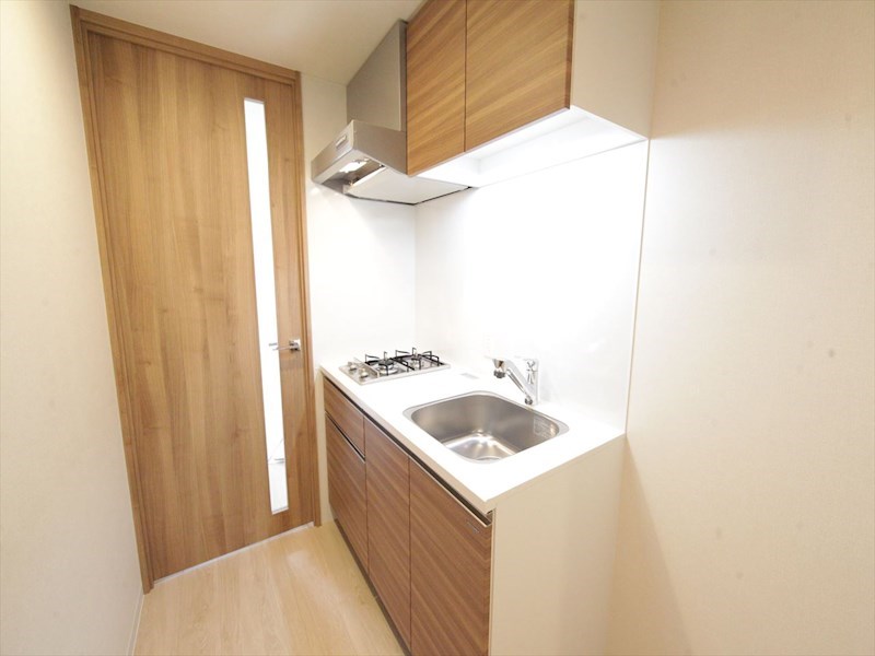 キッチン　システムキッチン（ガス2口コンロ付）