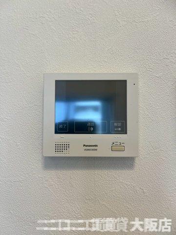 セキュリティ　モデルルームイメージのため、現況を優先いたします。