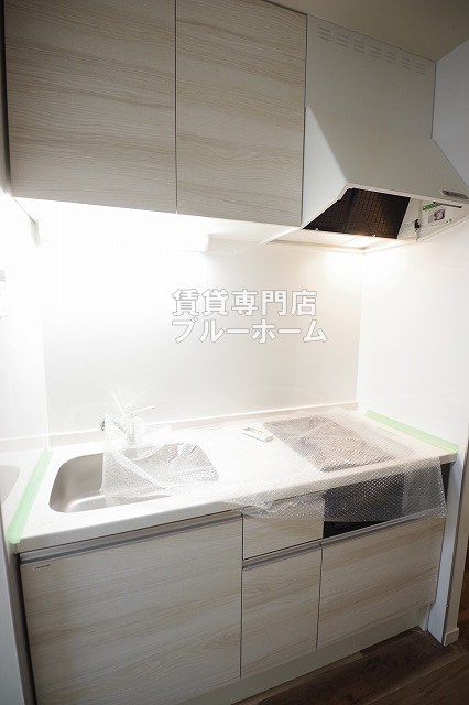 キッチン　２口ガスコンロのシステムキッチンです！