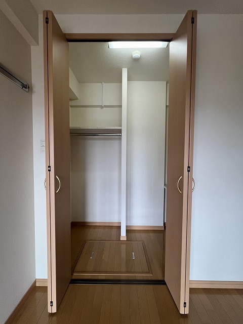 収納　ウォークインクローゼット