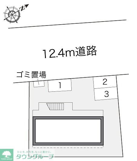 駐車場　間取図