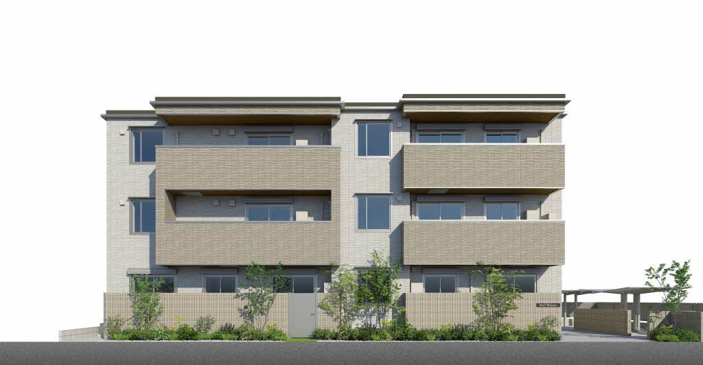 建物外観　完成予想図