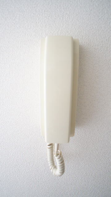 セキュリティ　快適な暮らしを守るインターホン付で安心ですね☆