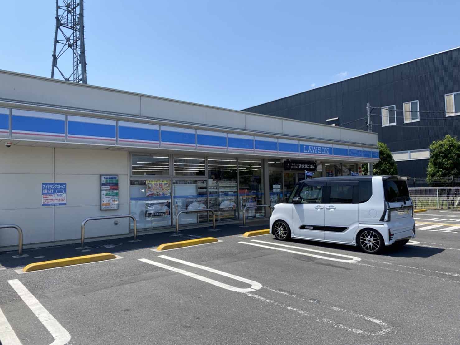 コンビニ　ローソン　北春日部東口店（コンビニ）まで672m