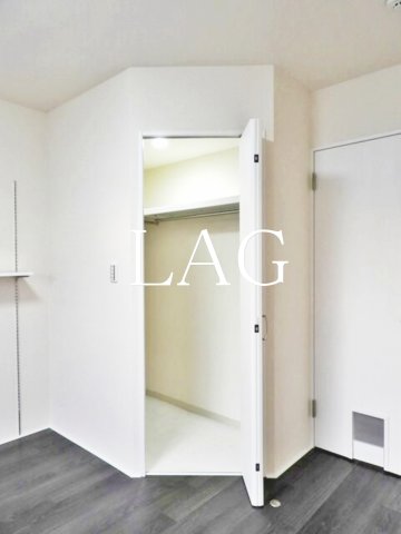 収納　ウォークインクローゼットです。