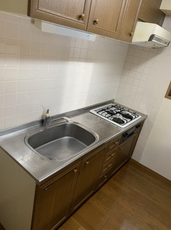 キッチン　※別部屋参考写真☆3口コンロ付システムキッチン☆