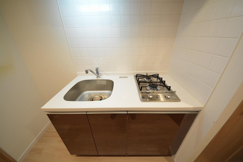 キッチン　プレサンス大阪城公園ネクサス　ガスコンロ2口