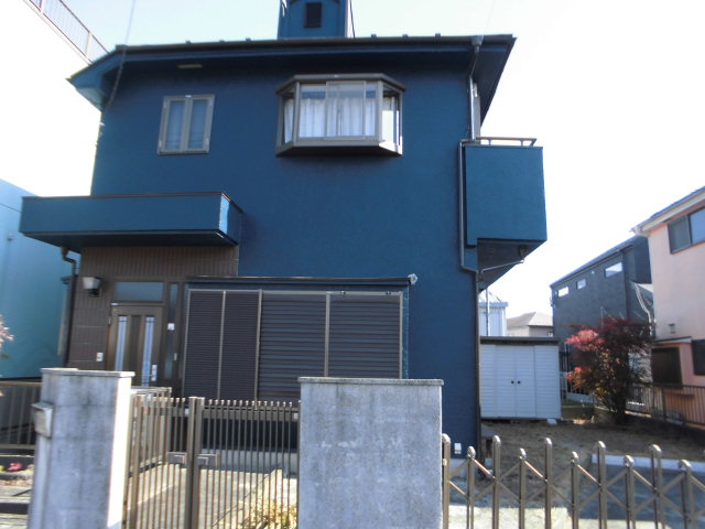 建物外観　木造2階建て。滝山町貸家。ペット可。駐車場あり。