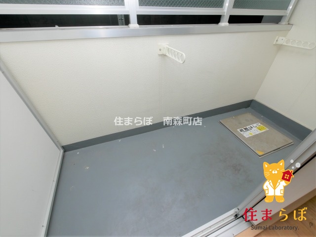 バルコニー　日常使いを想像しながら