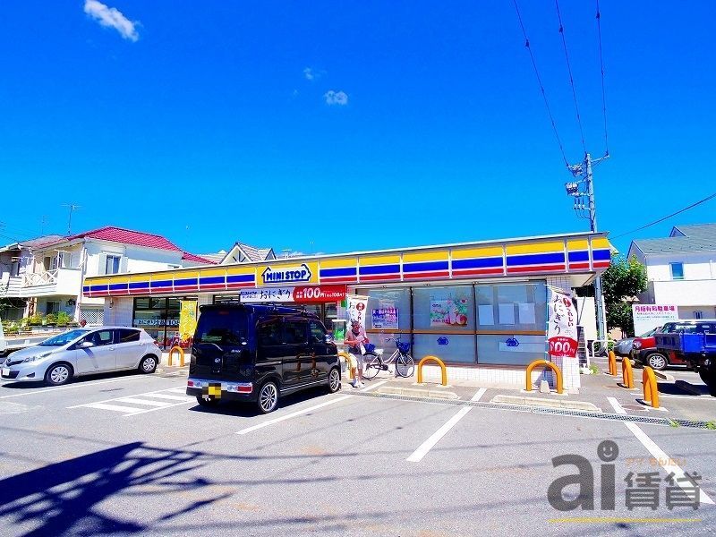 コンビニ　ミニストップ野塩橋店（コンビニ）まで640m