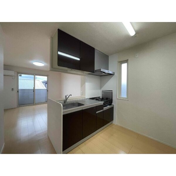 キッチン　◆人気のカウンターキッチ　ガスコンロ付き◆