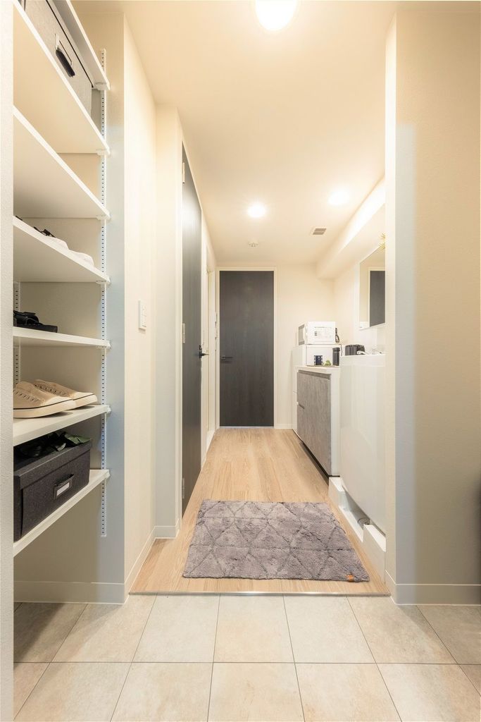 玄関　シューズボックス