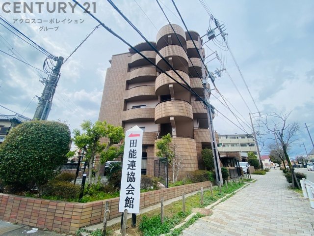 建物外観　エレベーター付きで高層階も楽々♪