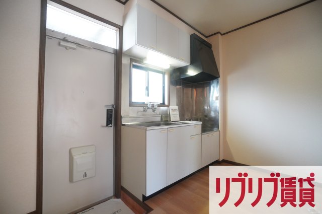 ＪＲ総武本線 東千葉駅 徒歩12分 2階建 築29年のキッチン写真