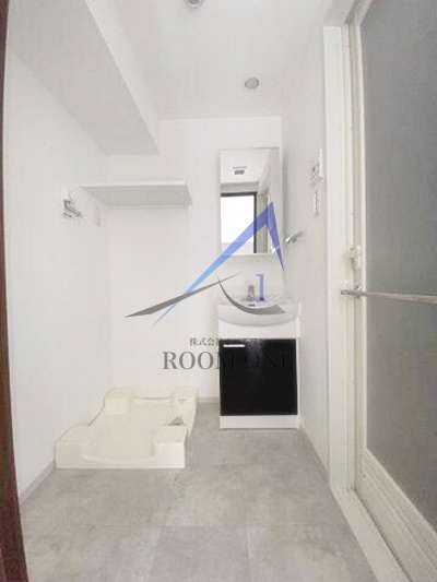 洗面設備　洗面台です。