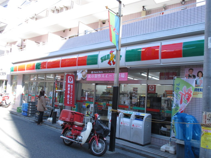 コンビニ　サンクス（コンビニ）まで121m
