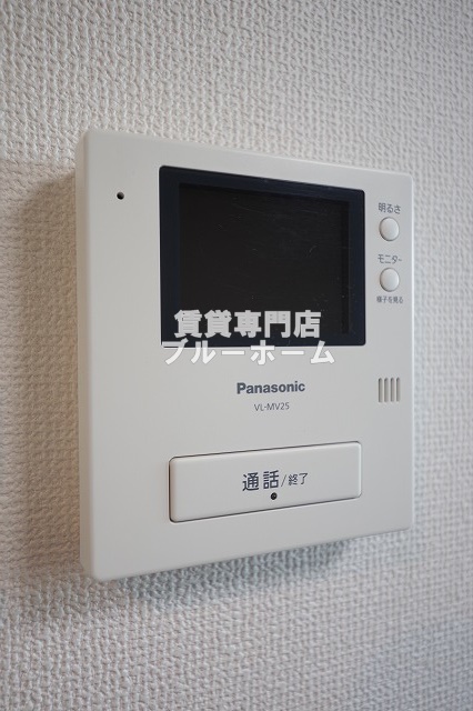セキュリティ　モニター付きインターホン！