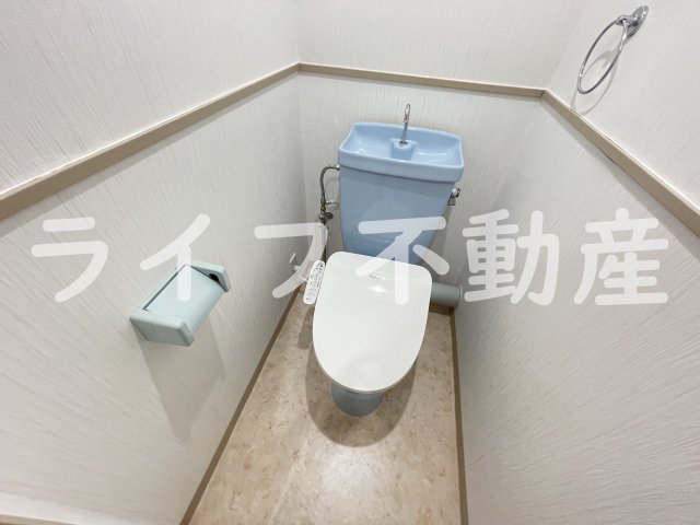 トイレ　ゆったりとした空間のトイレです