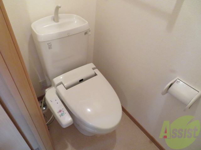 トイレ　トイレはウォシュレット付きなので安心して過ごせます。
