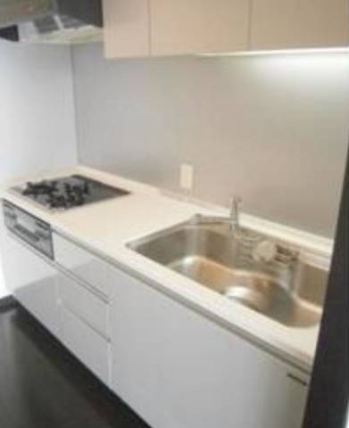 キッチン　グリル付きシステムキッチン