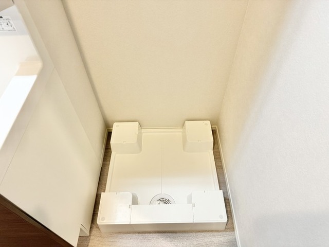 洗面設備　洗濯機置き場