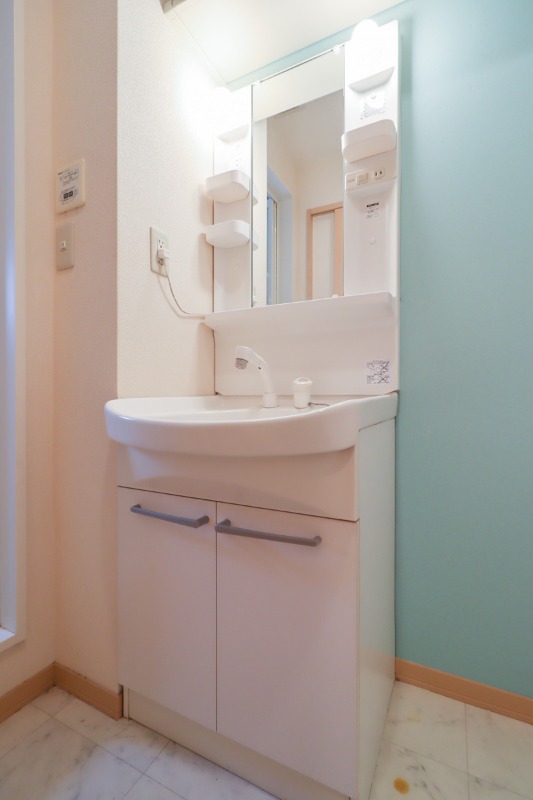 洗面設備　図面と現状に相違がある場合には現状を優先