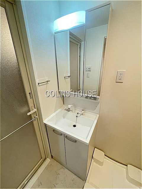 洗面設備　反転タイプ別部屋画像