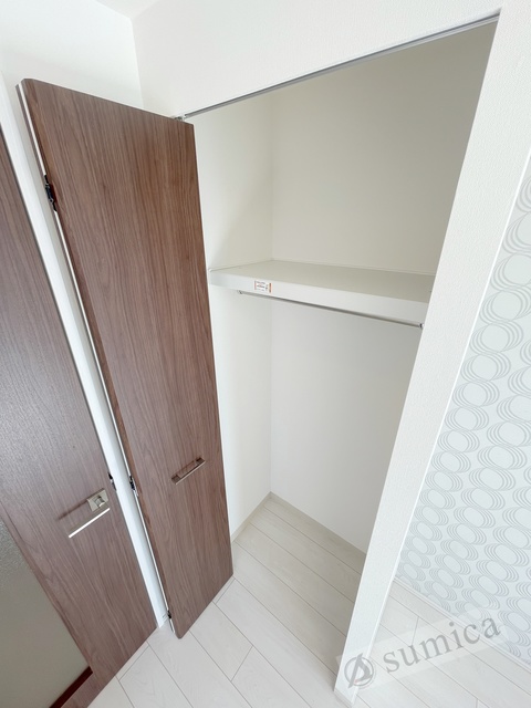 収納　室内をスッキリと見せることができる。充実収納です♪♪