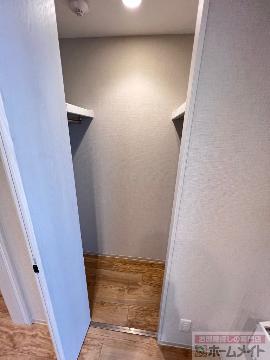 収納　ウォークインクローゼット