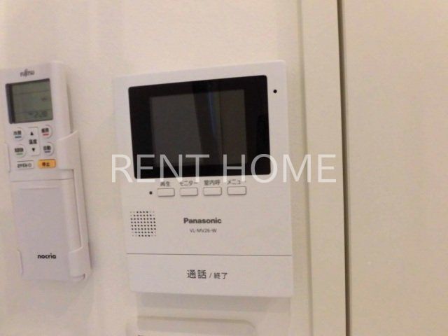 セキュリティ　TVモニター付きで安心です。