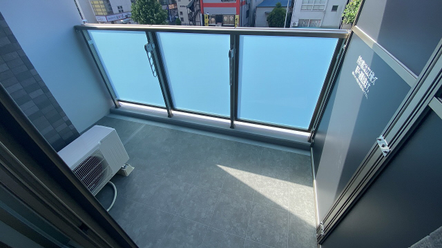 バルコニー　バルコニーがあります