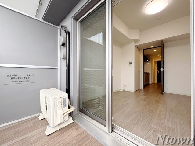 バルコニー　落ち着いた時間を過ごせるバルコニーです