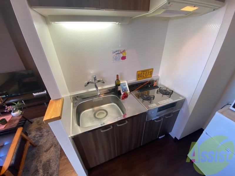 キッチン　キッチンはスペースも広々していて使いやすそうですよ！