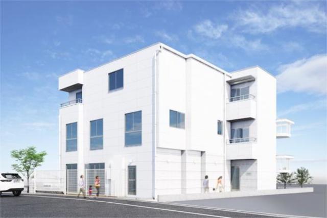 建物外観　完成図