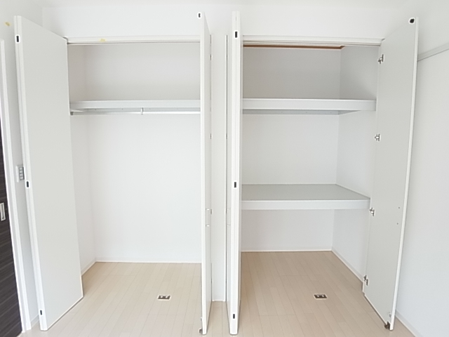 収納　大容量のクローゼット