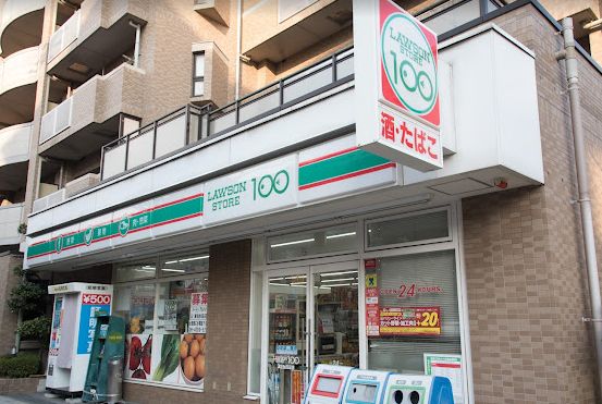 コンビニ　ローソンストア100 LS東住吉田辺店（コンビニ）まで87m