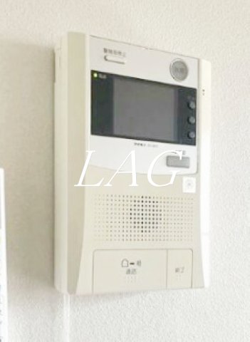 セキュリティ　モニター付きインターホンです。